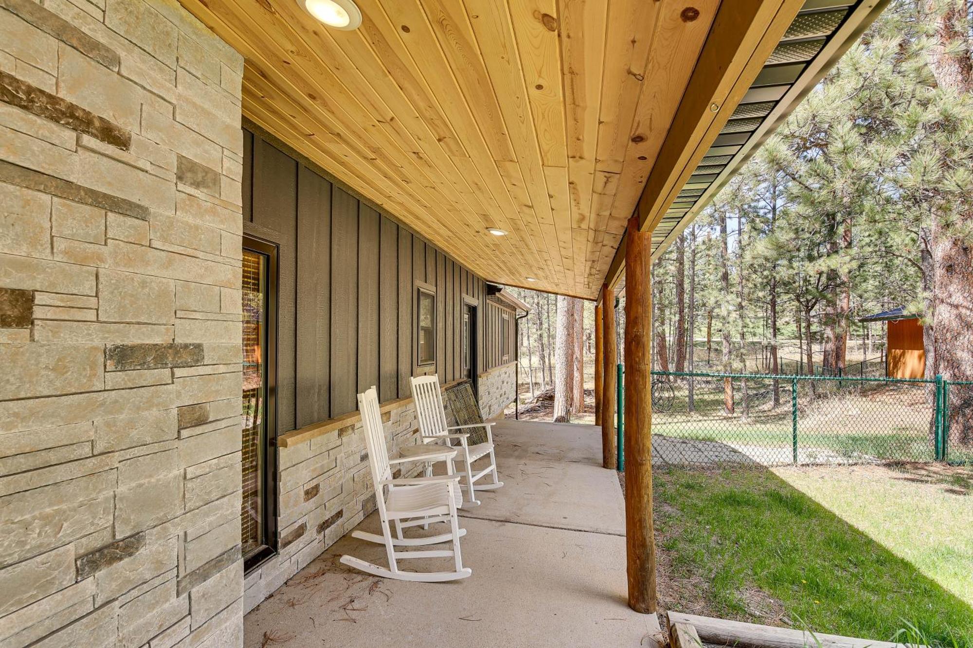 Private Black Hills Home With Corral Horses Welcome 커스터 외부 사진