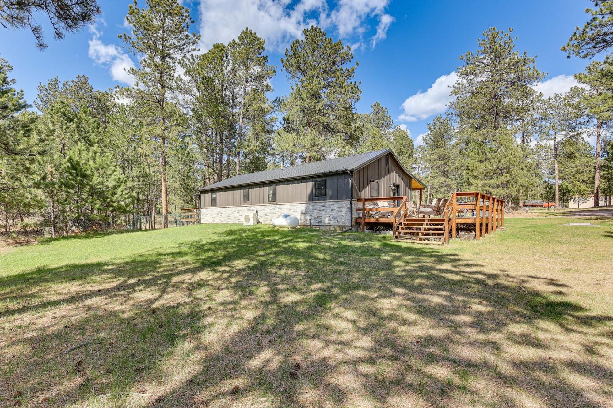 Private Black Hills Home With Corral Horses Welcome 커스터 외부 사진