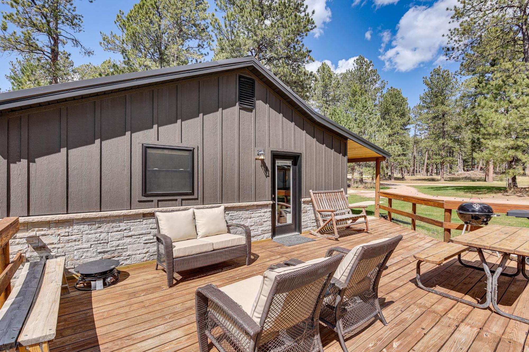 Private Black Hills Home With Corral Horses Welcome 커스터 외부 사진
